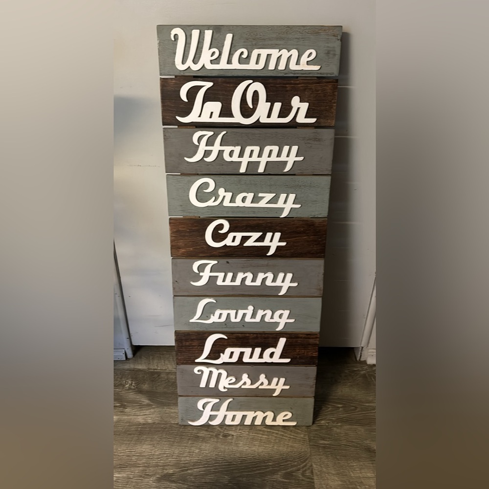 Home decor sign